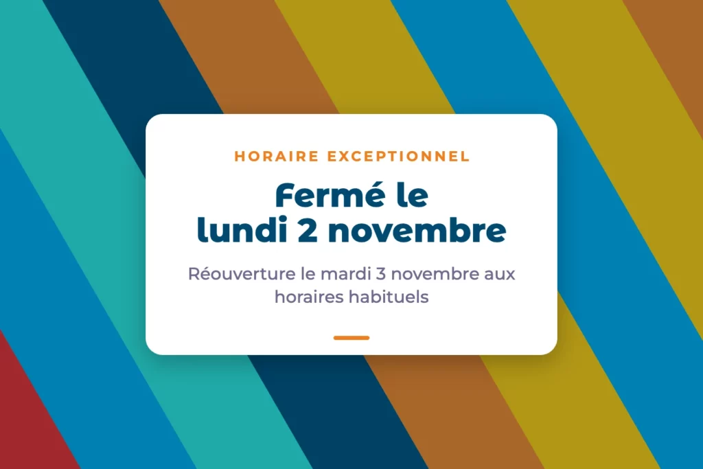 Fermeture exceptionnelle du Cour Perrinon le lundi 2 novembre 2026